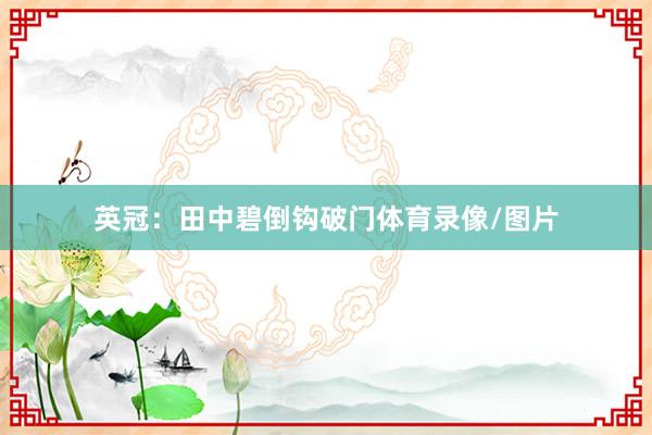 英冠:田中碧倒钩破门体育录像/图片
