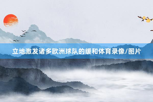 立地激发诸多欧洲球队的缓和体育录像/图片