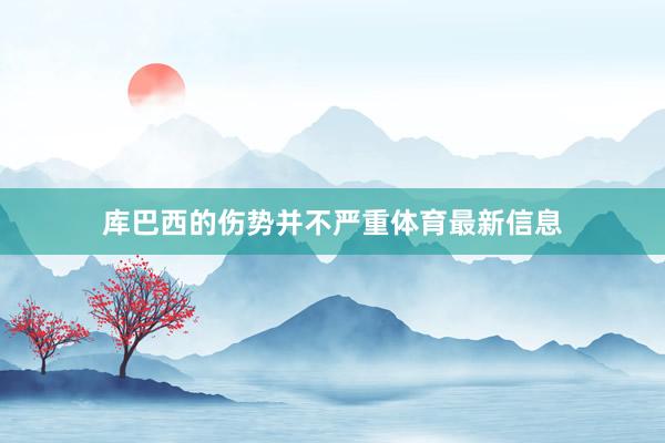 库巴西的伤势并不严重体育最新信息