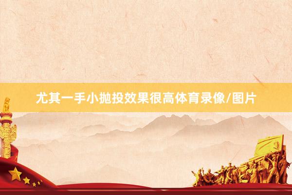 尤其一手小抛投效果很高体育录像/图片