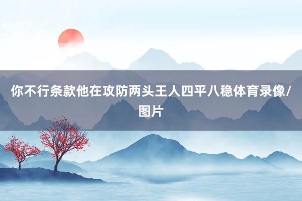 你不行条款他在攻防两头王人四平八稳体育录像/图片