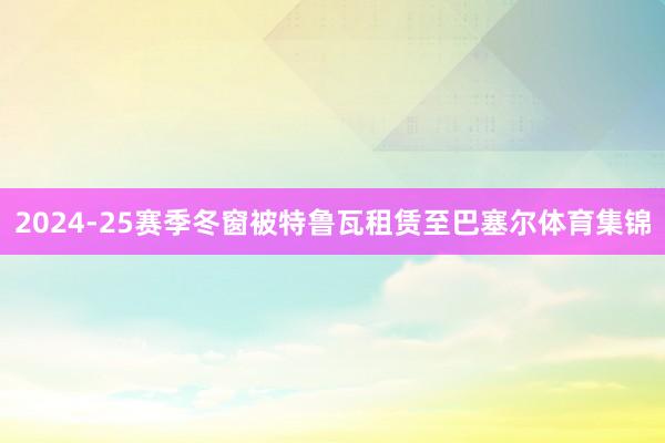 2024-25赛季冬窗被特鲁瓦租赁至巴塞尔体育集锦