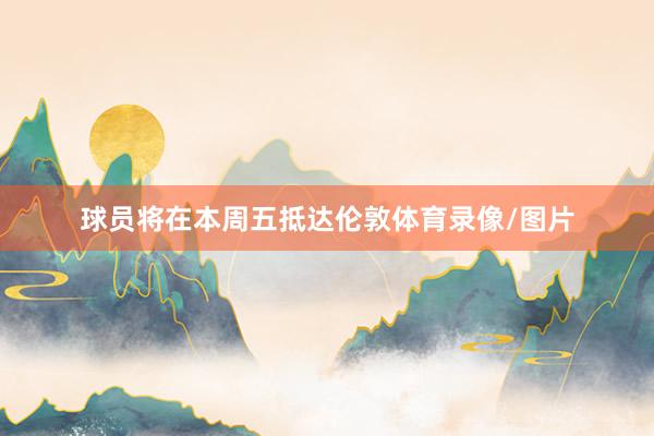 球员将在本周五抵达伦敦体育录像/图片