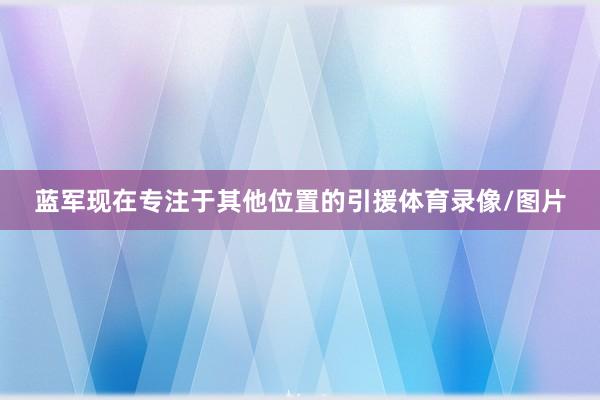 蓝军现在专注于其他位置的引援体育录像/图片