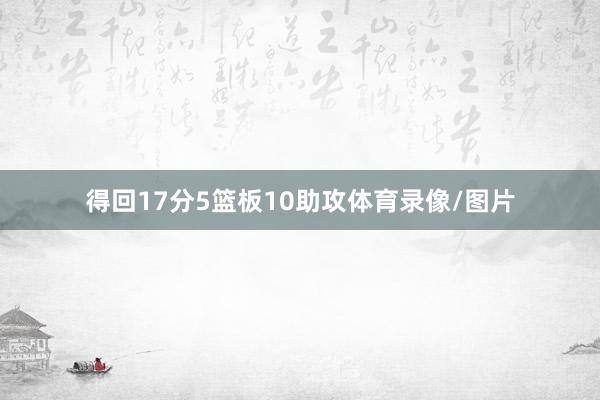 得回17分5篮板10助攻体育录像/图片