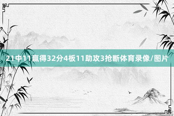 21中11赢得32分4板11助攻3抢断体育录像/图片