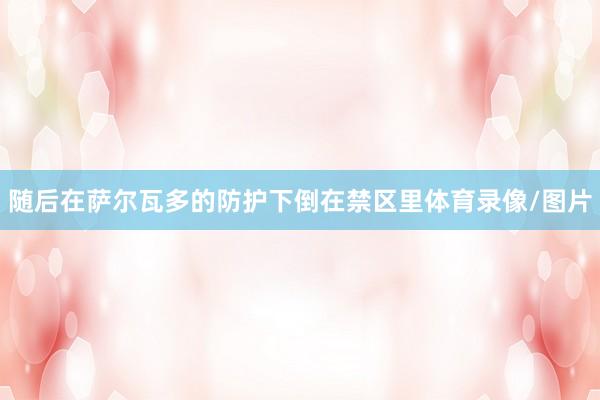 随后在萨尔瓦多的防护下倒在禁区里体育录像/图片