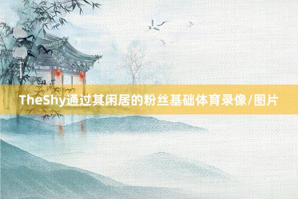 TheShy通过其闲居的粉丝基础体育录像/图片