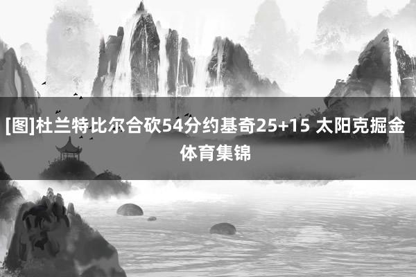 [图]杜兰特比尔合砍54分约基奇25+15 太阳克掘金    体育集锦