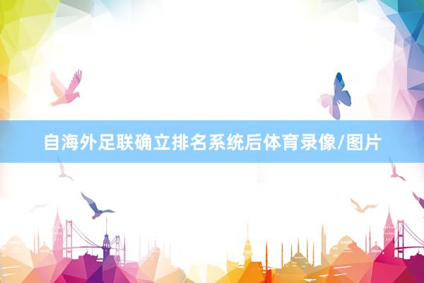 自海外足联确立排名系统后体育录像/图片