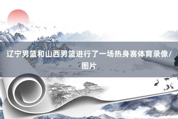 辽宁男篮和山西男篮进行了一场热身赛体育录像/图片