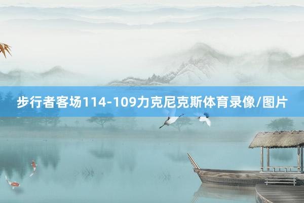 步行者客场114-109力克尼克斯体育录像/图片