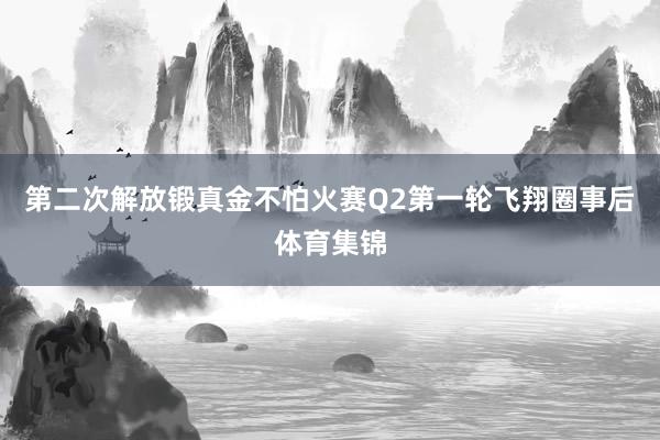 第二次解放锻真金不怕火赛Q2第一轮飞翔圈事后体育集锦