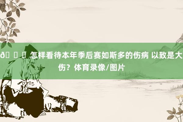 😟怎样看待本年季后赛如斯多的伤病 以致是大伤？体育录像/图片