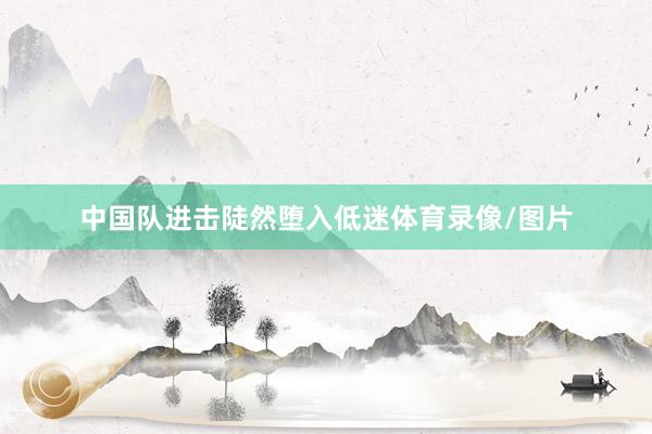 中国队进击陡然堕入低迷体育录像/图片